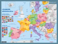 Fiche mémo souple Europe - 20,5 x 26,5 cm - Bouchut