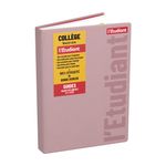 L'ETUDIANT COLLEGE Agenda Scolaire - 15x21cm - Rose - Hamelin