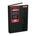 L'ETUDIANT Agenda Scolaire - 12X18cm - Noir - Hamelin
