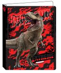 Classeur Jurassic World - 26 x 31,5 cm - rouge - Bagtrotter