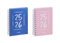 Agenda Doodle Dash - 1 jour par page - 17,5 x 13 cm - 2 couleurs disponibles - Brepols