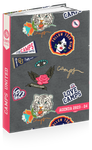 Agenda Camps United - 1 jour par page - 12 x 17 cm - différents modèles Girl disponibles - Kid'Abord