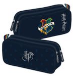 Trousse rectangulaire Harry Potter Collège - 2 compartiments - Hogwarts - Kid'Abord