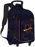 Sac à dos à roulettes Harry Potter Gryffondor - 2 compartiments - marine - Kid'Abord