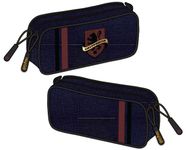 Trousse rectangulaire Harry Potter Gryffondor - 2 compartiments - marine - Kid'Abord