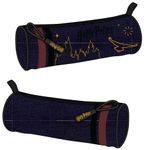 Trousse ronde Harry Potter Gryffondor - 1 compartiment - marine - Kid'Abord