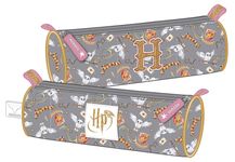 Trousse ronde Harry Potter Hedwig - 1 compartiment - violet pastel - Kid'Abord