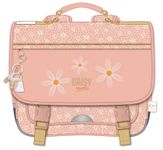 Cartable KIP Daisy 38 cm - 2 compartiments - rose poudré - Kid'Abord