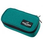 Trousse plumier Walker Pure Eco - 1 compartiment - émeraude