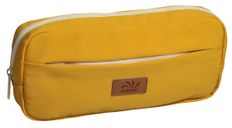 Trousse rectangulaire Walker Pastel - 1 compartiment - moutarde