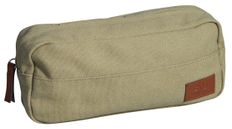 Trousse rectangulaire Walker Canvas - 1 compartiment - sable