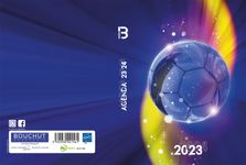 Agenda Sport - 1 jour par page - 12,5 x 17,5 cm - football - Bouchut