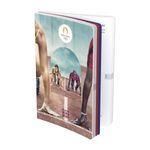 Agenda Paris 2024 - 1 jour par page - 12 x 17 cm - violet - Hamelin