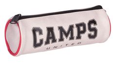 Trousse ronde Camps Baseball - 1 compartiment - rose clair - Kid'Abord