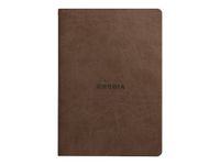 RHODIA Rhodiarama - Carnet de notes A5 - 64 pages - pointillés - chocolat