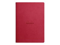 RHODIA Rhodiarama - Carnet de notes A5 - 64 pages - pointillés - coquelicot