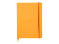 RHODIA Rhodiarama - Carnet souple A5 - 160 pages - ligné - orange
