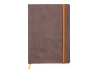 RHODIA Rhodiarama - Carnet souple A5 - 160 pages - pointillés - chocolat