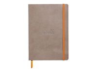 RHODIA Rhodiarama - Carnet souple A5 - 160 pages - pointillés - taupe