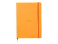 RHODIA Rhodiarama - Carnet souple A5 - 160 pages - pointillés - orange