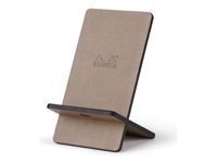 RHODIA - Socle pour téléphone portable - taupe