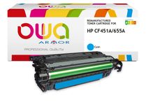 Cartouche laser remanufacturée HP 05A - cyan -OWA