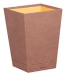 RHODIA Rhodiarama - Corbeille à papier - bois de rose - en polyuréthane