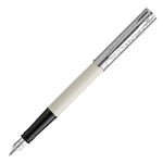 Waterman - Stylo plume Allure Deluxe blanc- pointe fine