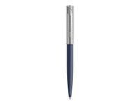 Waterman Allure Deluxe - Stylo à bille - corps bleu - capuchon chromé - pointe moyenne