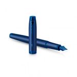 Parker IM Monochrome - Stylo plume bleu - pointe moyenne
