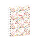 Quo Vadis - Carnet de notes - Spiralé - Daisy - Multicolore - Pages Points (dots) et lignées - 15x21 cm - Papier Clairefontaine blanc - Fabrication française