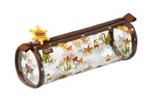 Trousse ronde Louise & Arthur - 1 compartiment - cowboy - Quo Vadis