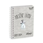 Agenda à spirale Shaman - 1 jour par page - 12 x 17 cm - Arsène - Quo Vadis