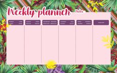 SOUS-MAIN FEUILLETS MINI ML Jungle spirit - Rayure - 16,5x26,5 cm - Quo Vadis