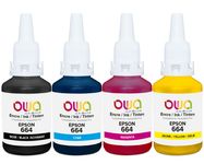 Cartouche remanufacturée Epson 664 - pack de 4 - noir, cyan, magenta, jaune - Owa