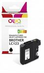 Cartouche remanufacturée Brother LC123 - noir - Owa