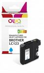 Cartouche remanufacturée Brother LC123 - cyan - Owa