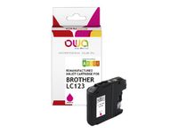 Cartouche remanufacturée Brother LC123 - magenta - Owa