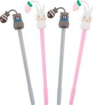 Stylo à encre gel animaux mignons - Oberthur