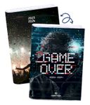 Agenda Design Reversible - 1 jour par page - 13 x 18 cm - boy - Oberthur