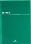 Agenda Boréal - 1 jour par page - 15 x 21,6 cm - vert - Oberthur