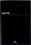 Agenda Boréal - 1 jour par page - 15 x 21,6 cm - noir - Oberthur