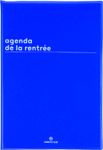 Agenda de la rentrée Boréal - 1 semaine sur 2 pages - 16 x 24 cm - bleu - Oberthur