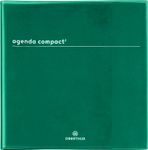 Agenda Boréal Compact² - 1 semaine sur 2 pages - 16,5 x 16,5 cm - vert - Oberthur