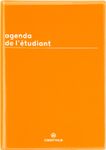 Agenda Boréal - 1 jour par page - 12,5 x 17,5 cm - moutarde - Oberthur