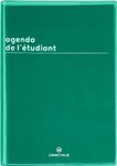 Agenda Boréal - 1 jour par page - 12,5 x 17,5 cm - vert - Oberthur