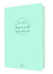 Agenda Camelia 25 - 1 semaine sur 2 pasges - 17 x 24,5 cm - lagon - Oberthur
