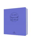 Agenda Camelia - 1 semaine sur 2 pages - 16,5 x 16,5 cm - lilas - Oberthur