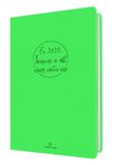 Agenda Camelia 15 - 1 semaine sur 2 pages - 10 x 15 cm - vert - Oberthur
