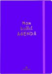 Bullet Agenda - 1 semaine sur 2 pages - 15,5 x 21,5 cm - violet - Oberthur